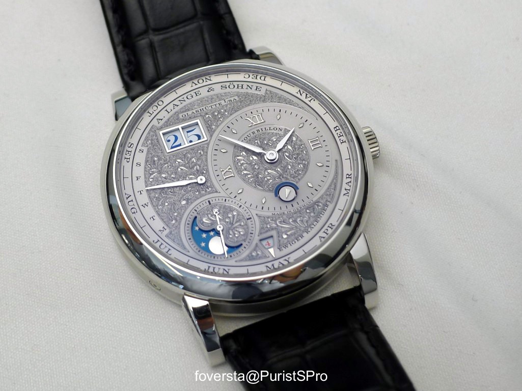 Hands on review of the Lange One Tourbillon Perpetual Celendar