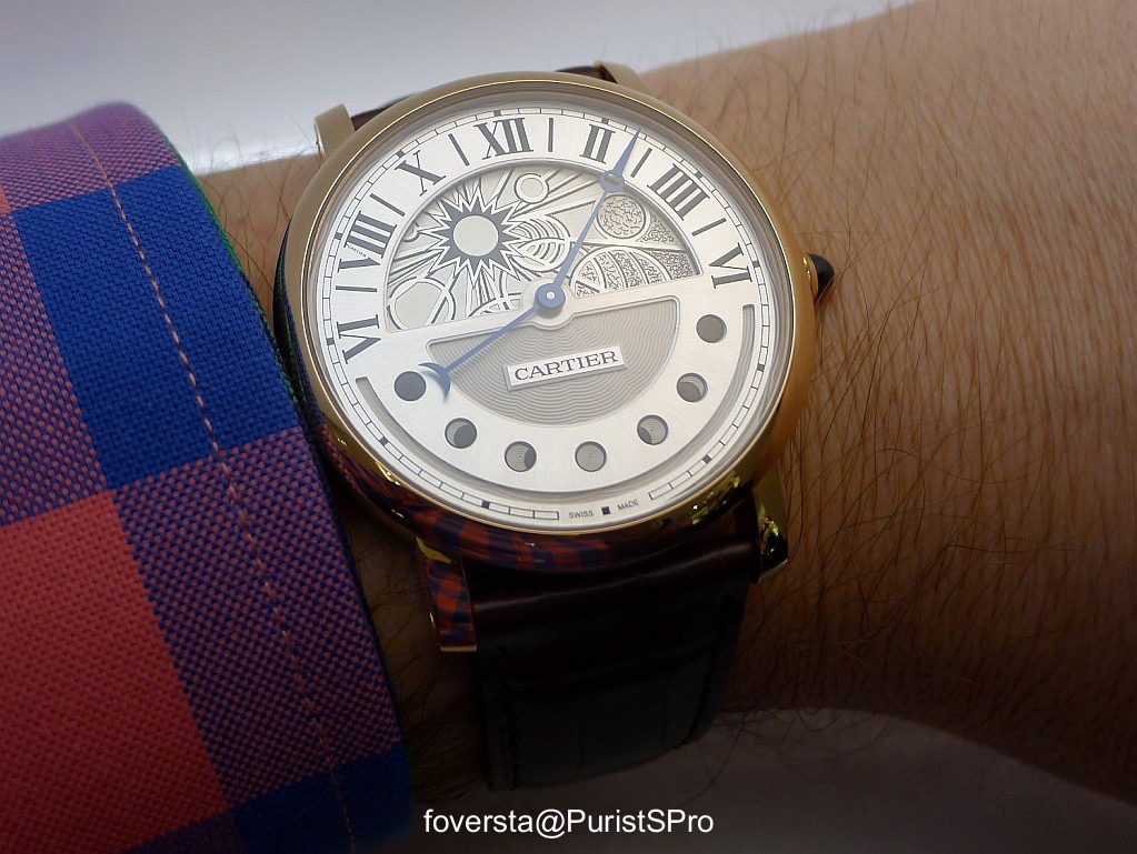 Hands on review of the Rotonde de Cartier Day and Night 2014 version