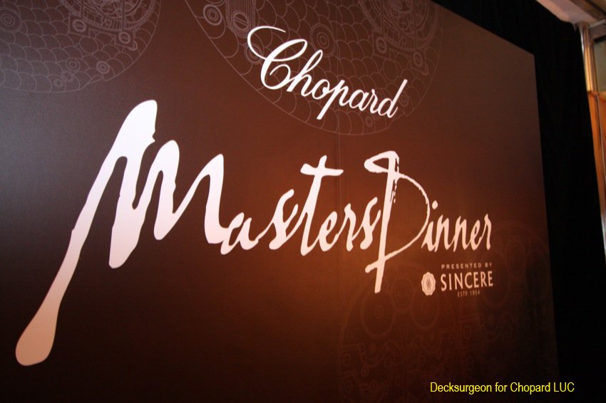 Event Pics Chopard Masters Dinner in Singapore 23 Oct