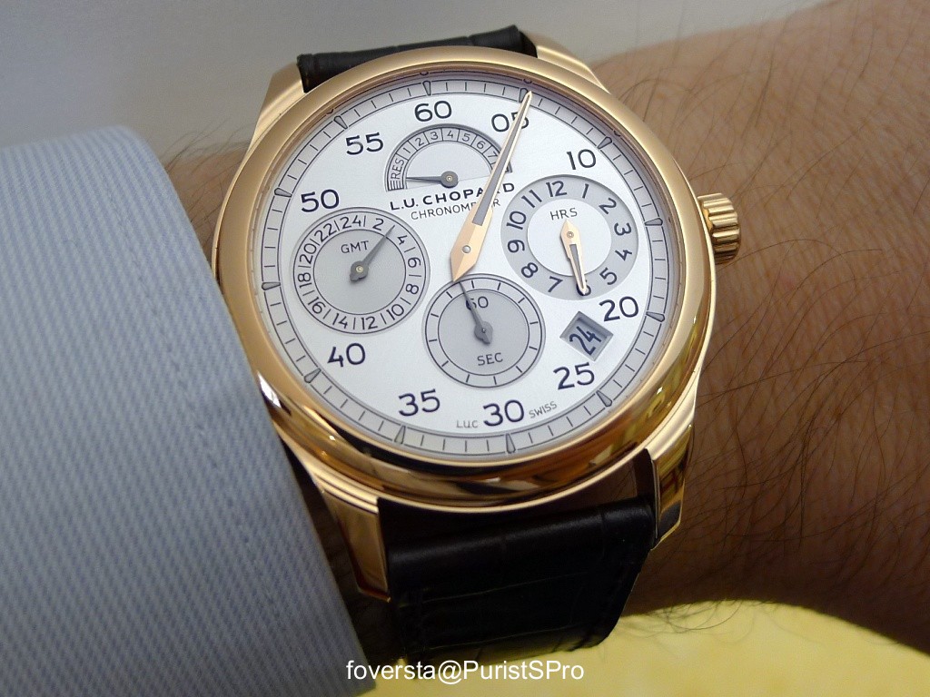 Chopard event at the Paris boutique the selection of wristshots