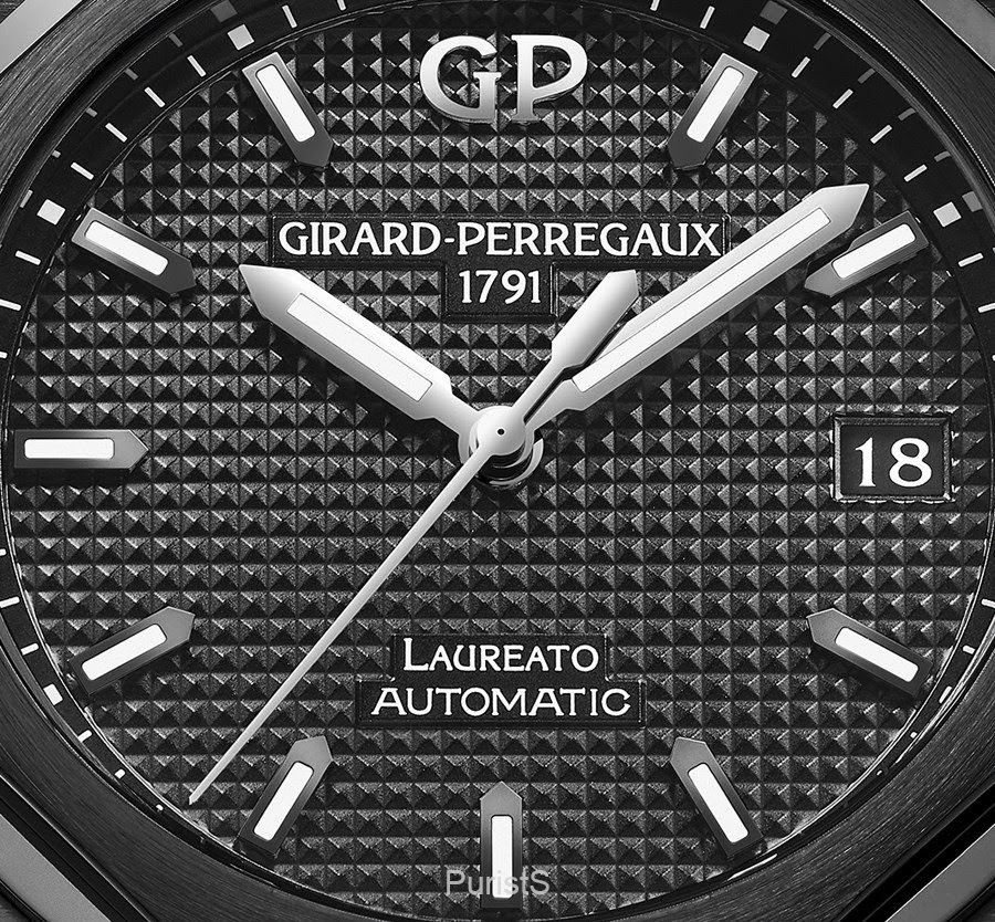 Girard perregaux laureato ceramic sale