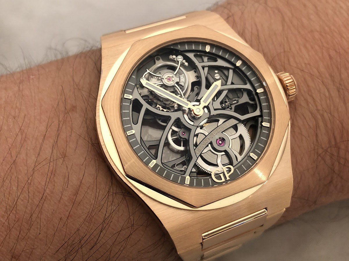 Laureato flying 2025 tourbillon skeleton