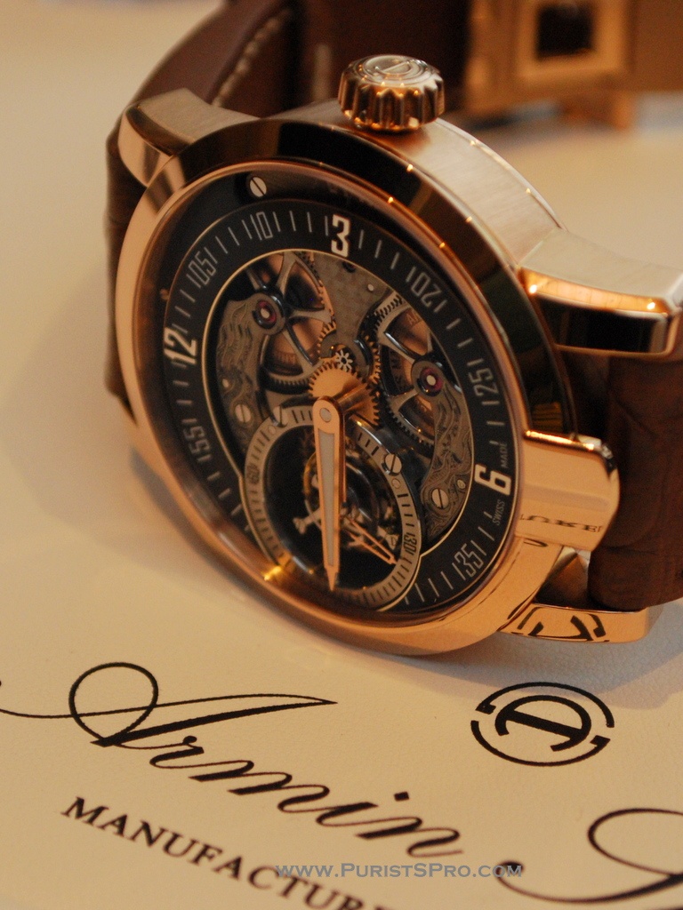 Armin strom on sale tourbillon skeleton earth