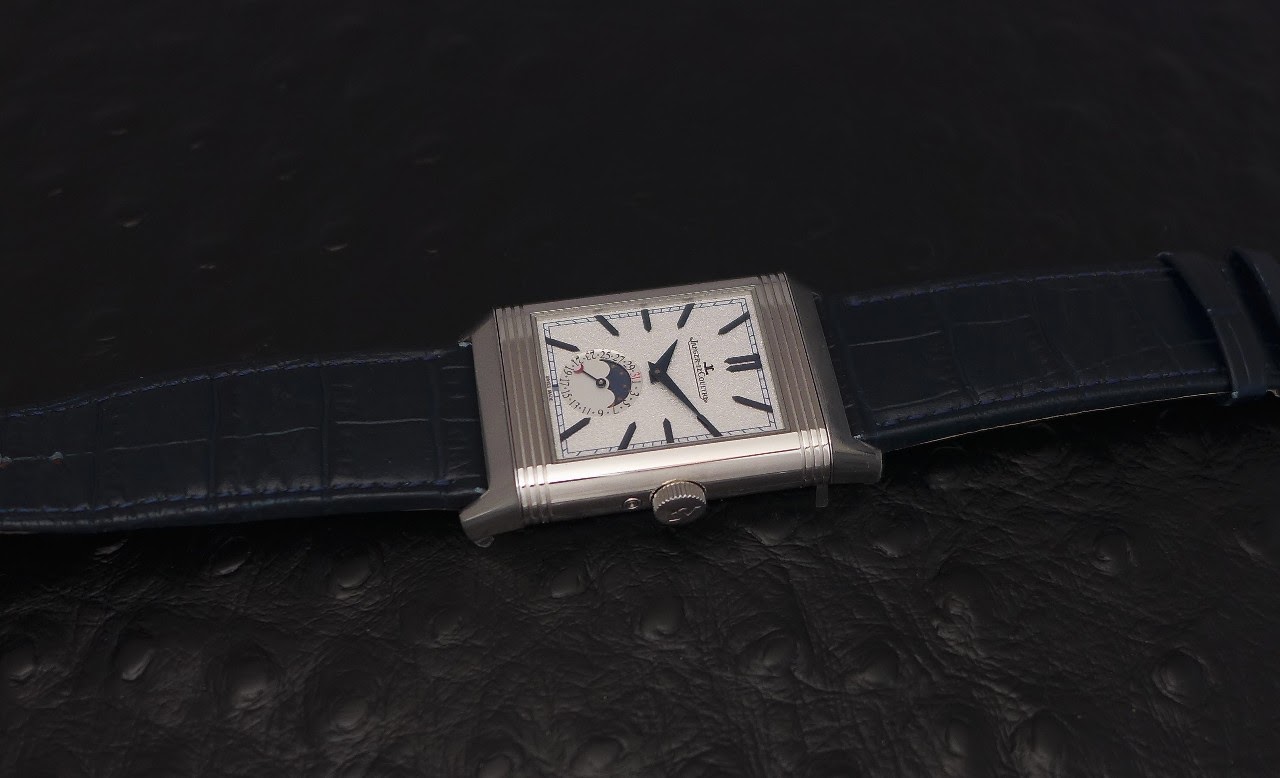 Jaeger Lecoultre Reverso Tribute Moon. Some live pictures and