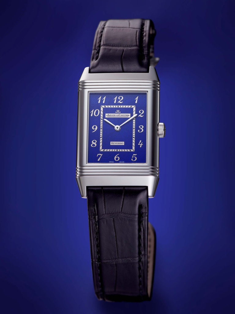 Reverso Blue Enamel. Flying in a blue dream