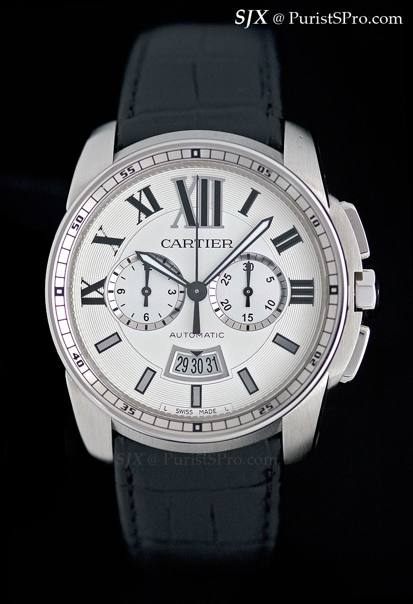 Cartier calibre discount de cartier chronograph