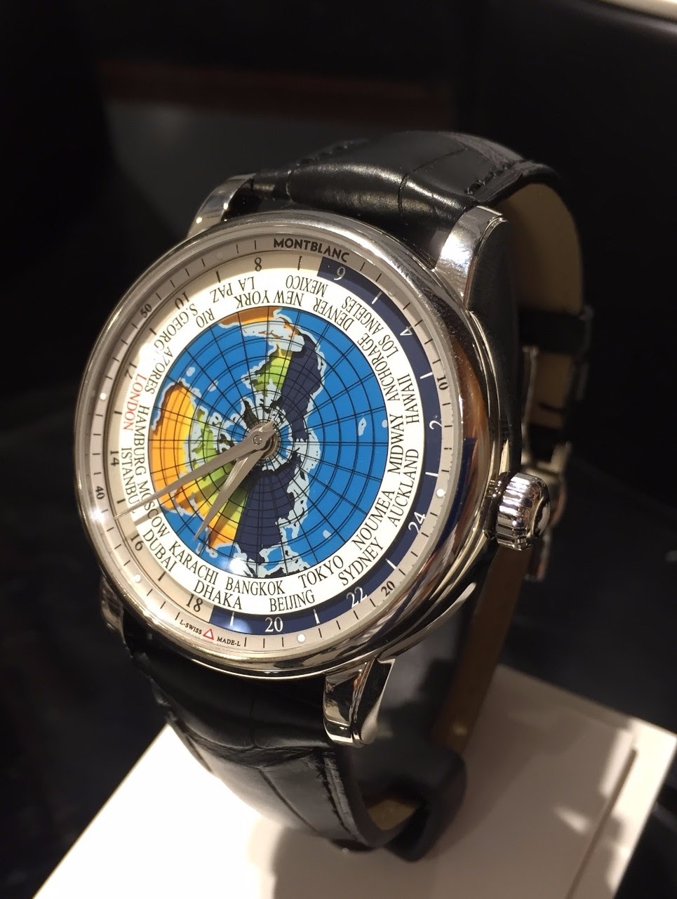 Montblanc watch world outlet time