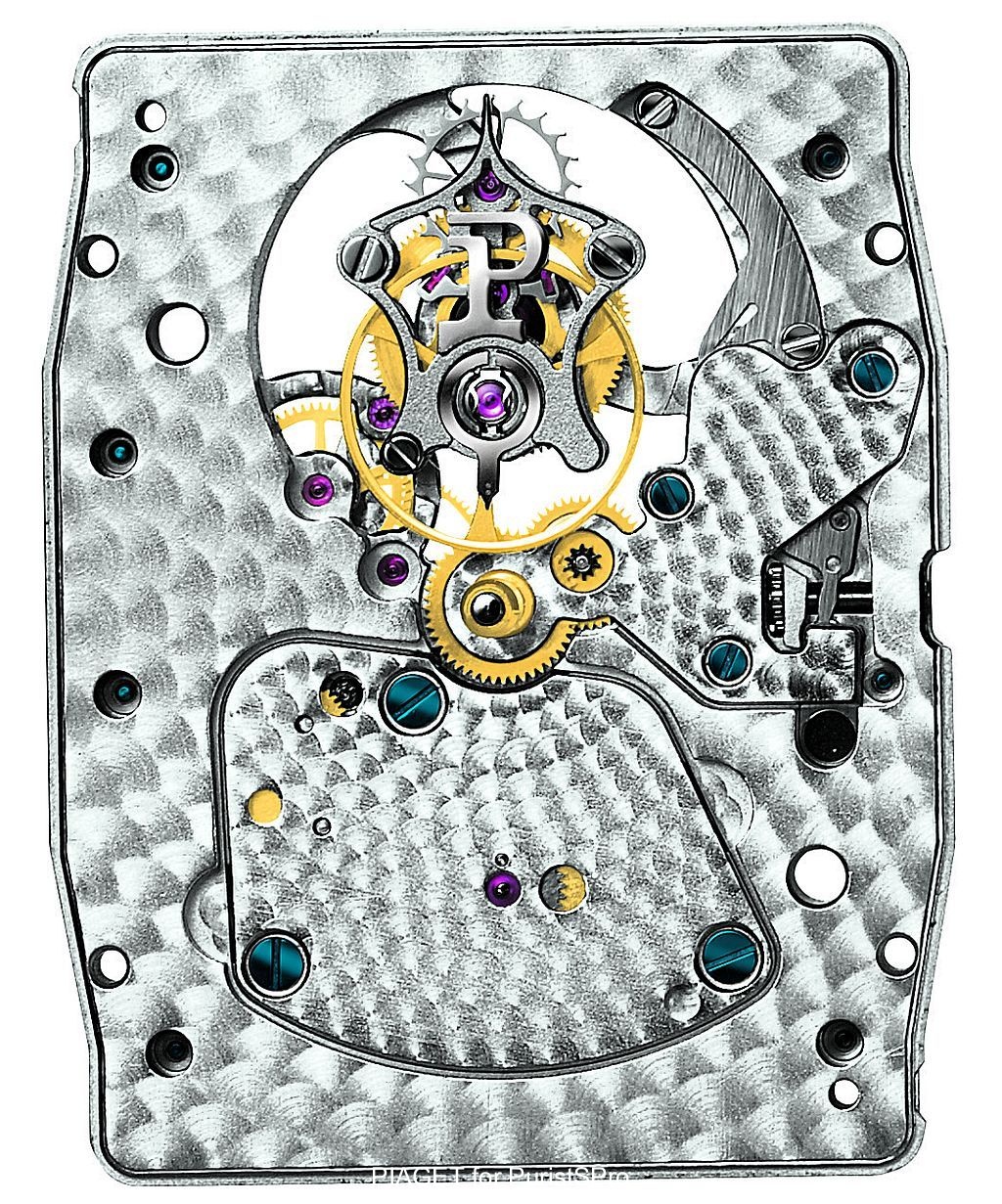 640P Moon Phases Tourbillon Movement - Piaget Luxury Watches Online