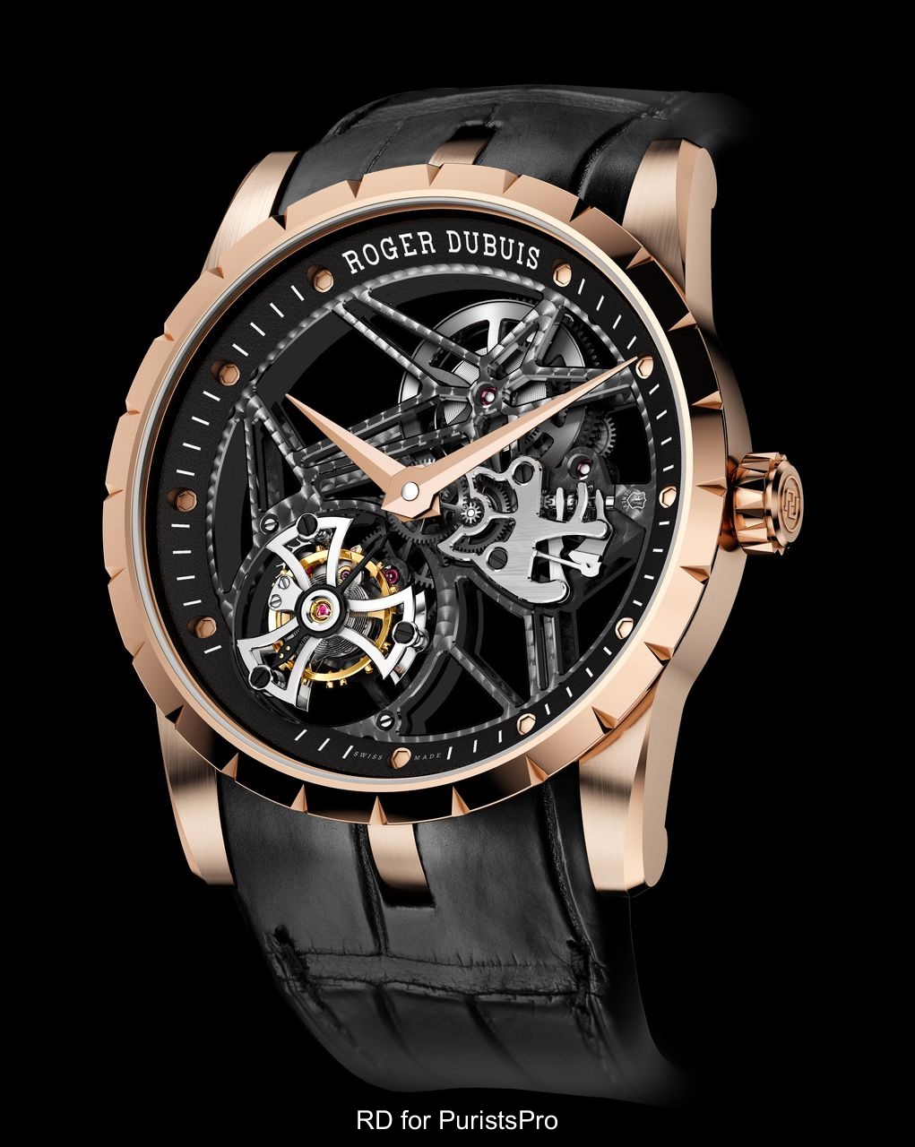 Roger dubuis skeleton on sale tourbillon