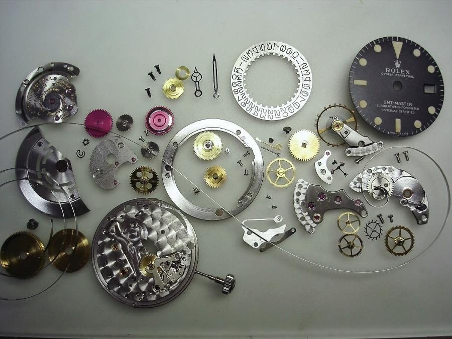 rolex/luxury watches anatomy/ parts name and etc.